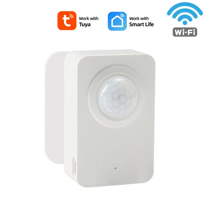 

1/2/3Pcs Tuya WiFi PIR Motion Sensor Smart Home Infrared Passive Detector Security Burglar Alarm Sensor Remote Smart Life