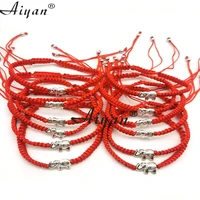 12 pieces one elephant woven bracelet symbol of good lucky and wealth can worn by both men and women can given as a gift