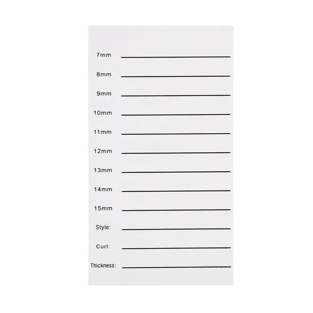 Акриловая доска для наращивания ресниц профессиональная индивидуальная