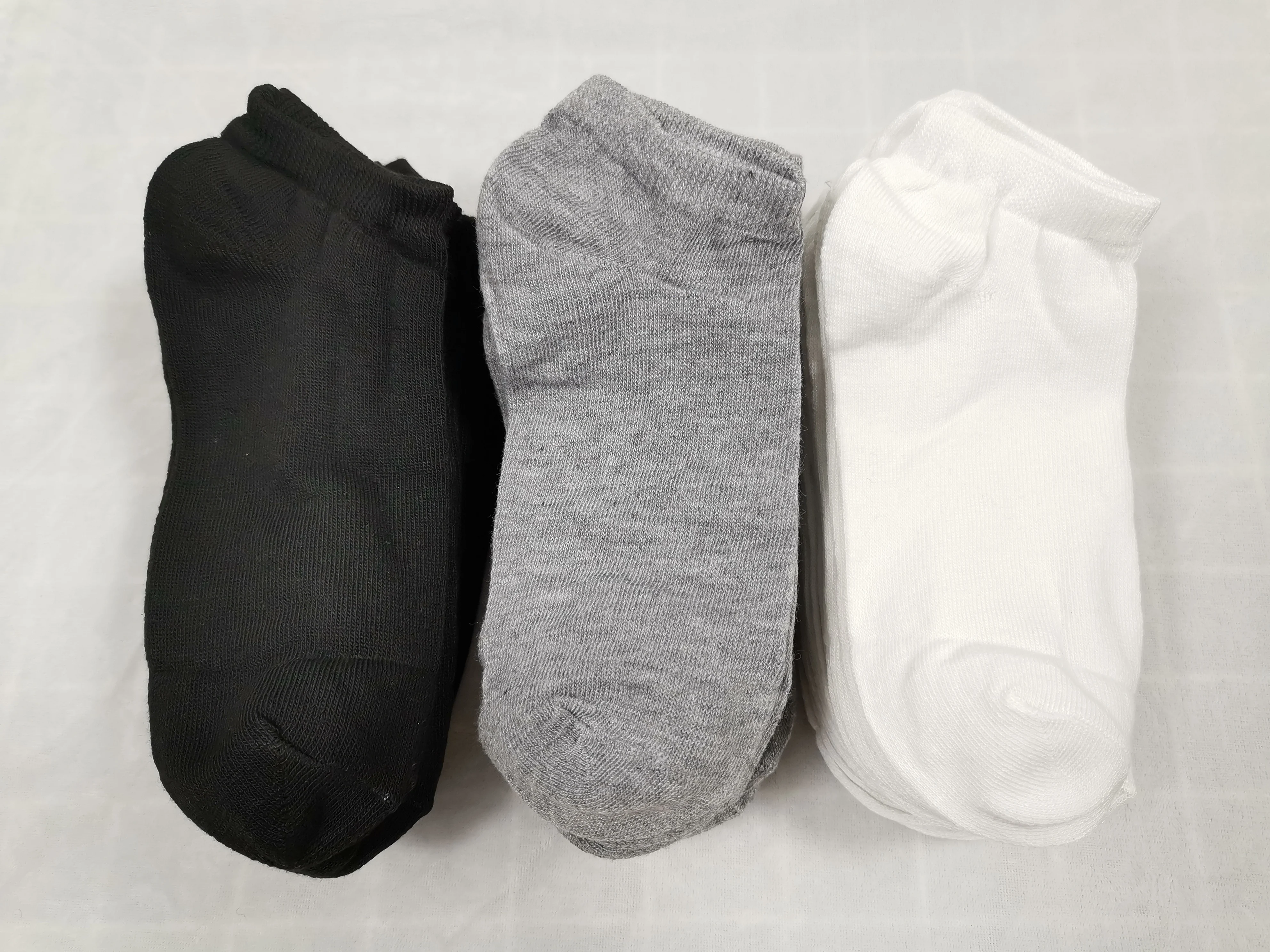 Носки мужские короткие хлопковые дышащие повседневные летние большие размеры