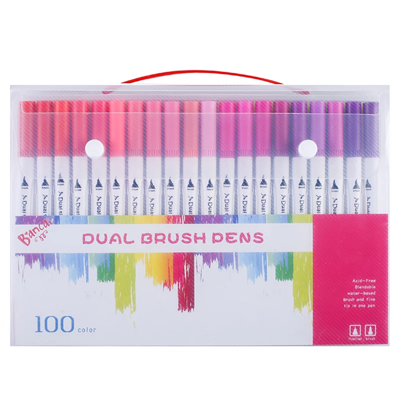 Художественные принадлежности эскиз кисть маркер тонкая линия Набор ручек