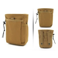 tactical dump drop pouch magazine pouch military hunting airsoft gun accessories sundries pouch protable molle recovery ammo bag