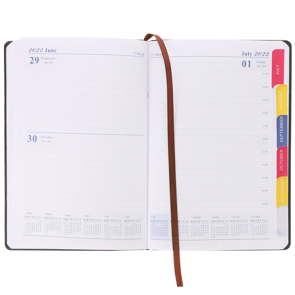 

2022 Schedule Book Daily Planning Book Portable Schedule Notebook Planner