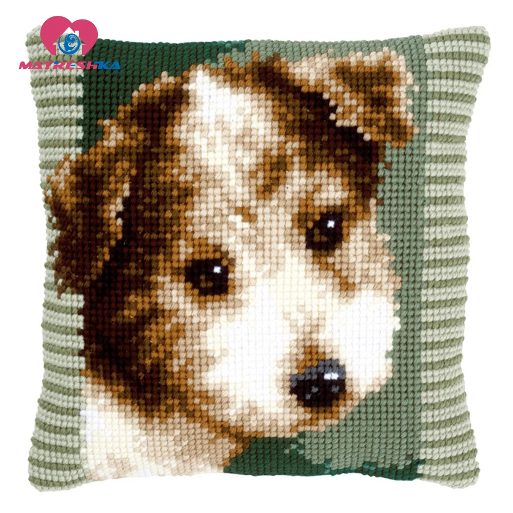 

Подушка для вышивки крестиком с лошадью, крючок с защелкой, ковер, ковер, крючок для вышивки, посылка пуговиц, поделки, Сделай своими руками, ...