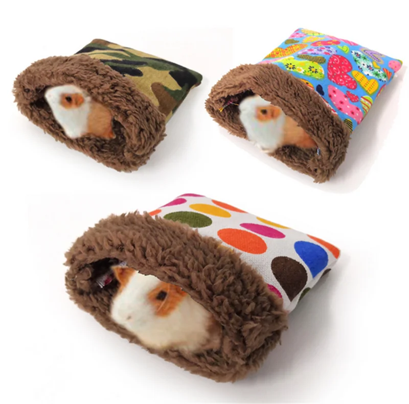 

Guinea Pig Sack Hamster Nest Windproof Small Pet Hedgehog Squirrel Hamster Bed Guinea Pig Sleeping Bag Warm