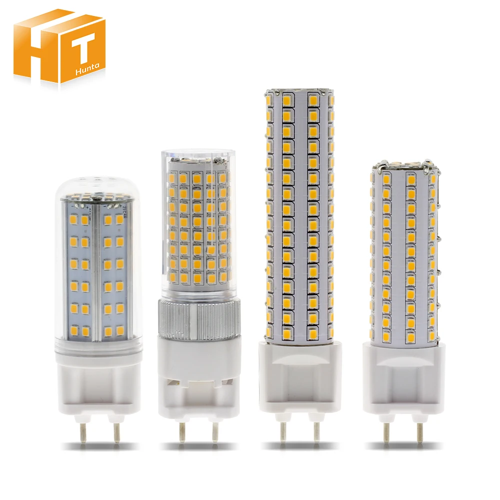 G12 LED Bulb Light AC85-265V 10W 1000LM 15W 1500LM High Brightness SMD2835 LED Corn Bulb Lamp.