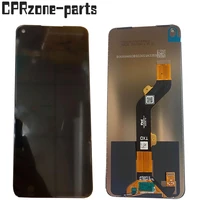 6 95 new and original lcd for infinix note 7 x690 x690b lcd display with touch screen digitizer sensor panel assembly