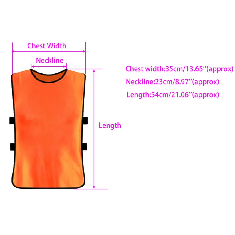 

85AB Children Kid Team Sports Football Soccer Training Pinnies Jerseys Train Bib Vest