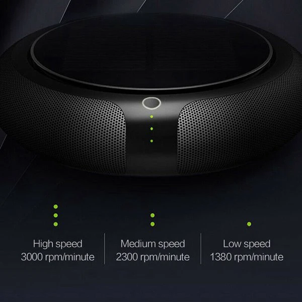 

Solar Energy Car Air Purifier Negative Ions Freshener Removes Odor Inside the Car Smoke Smell Dust Vehicle Air Ionizer