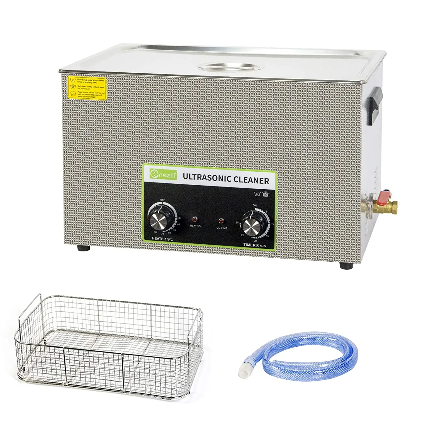 

30L Knob Operation Digital Panel Professional Commercial Ultrasonic Cleaner, Basket & Timer Digital, for Cleaning