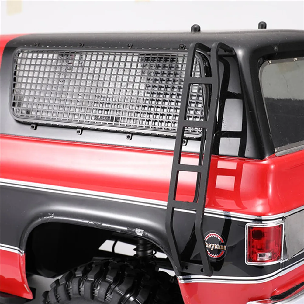 Металлическая задняя лестница Радиоуправляемая машина Stepladder для 1/10 1/8 TRX4 Benz Defender