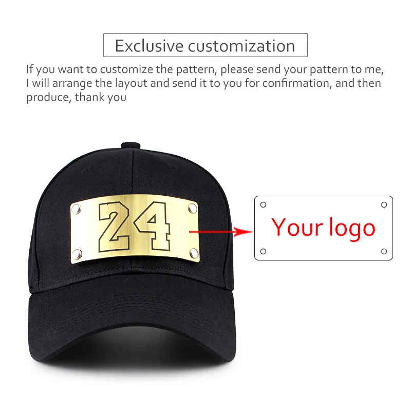 Хлопковая бейсболка на заказ Мужская и Женская Популярная шапка уличная