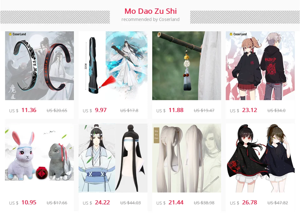 Anime Mo Dao Zu Shi Weapon Model Wei WuXian Cosplay Props Yin Hu Fu Grandmaster of Demonic Cultivation Accessories Amulet Wangji
