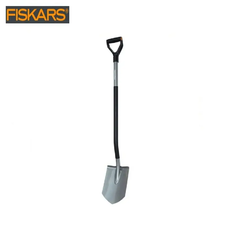 Лопата штыковая Fiskars Ergonomic (1001568)|Лопата и совок| |