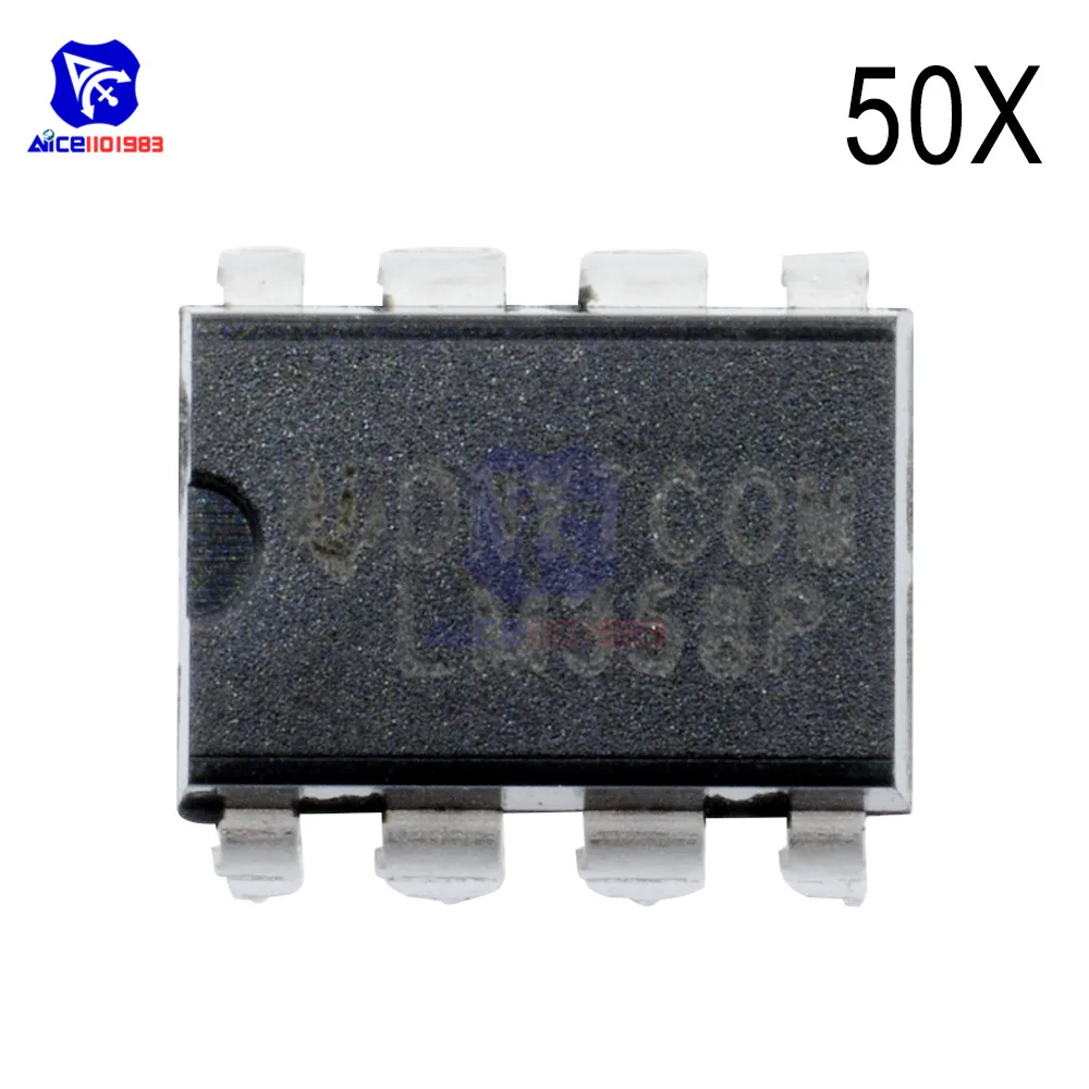 Микросхемы IC 50 шт./лот LM358N LM358 358 DIP 8 двойной рабочий усилитель IC|Интегральные