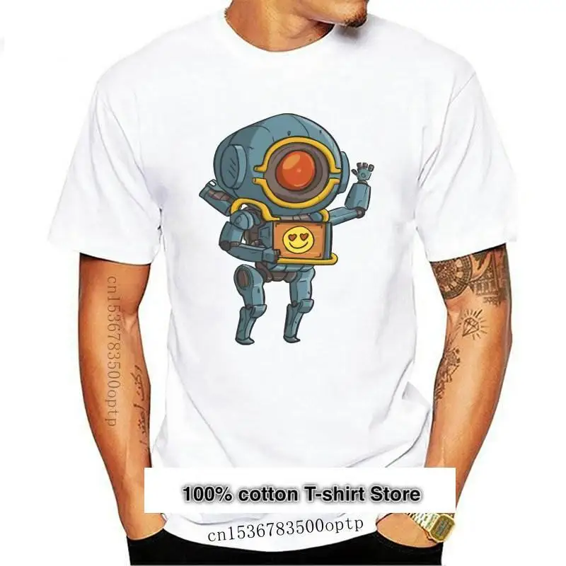 

Camiseta de algodón de Pathfinder Apex Legends para hombre y mujer, ropa de Anime Harajuku, nueva