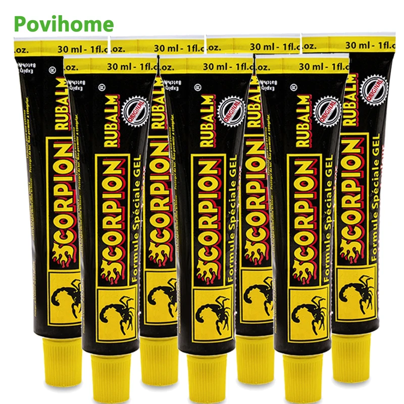 7 шт. Скорпион мазь сильный эффективно снимает боль в мышцах головная кислота