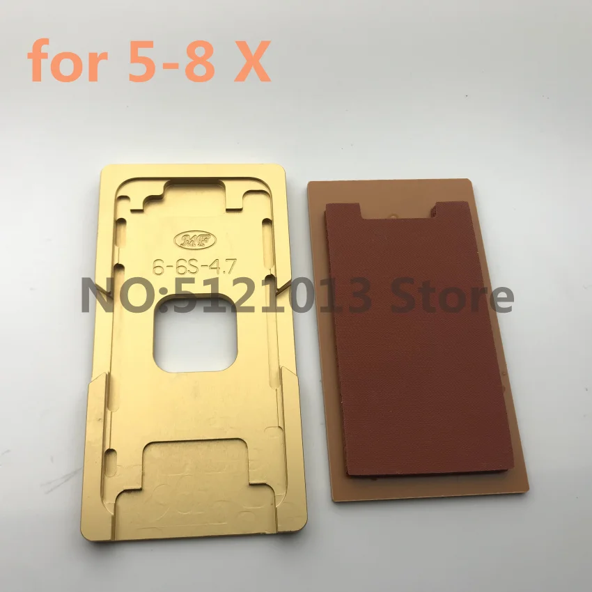 Металлическая форма и Ламинирующий коврик для iphone X iX XS max xr 7 8 6 6S Plus 5 5S ЖК экран