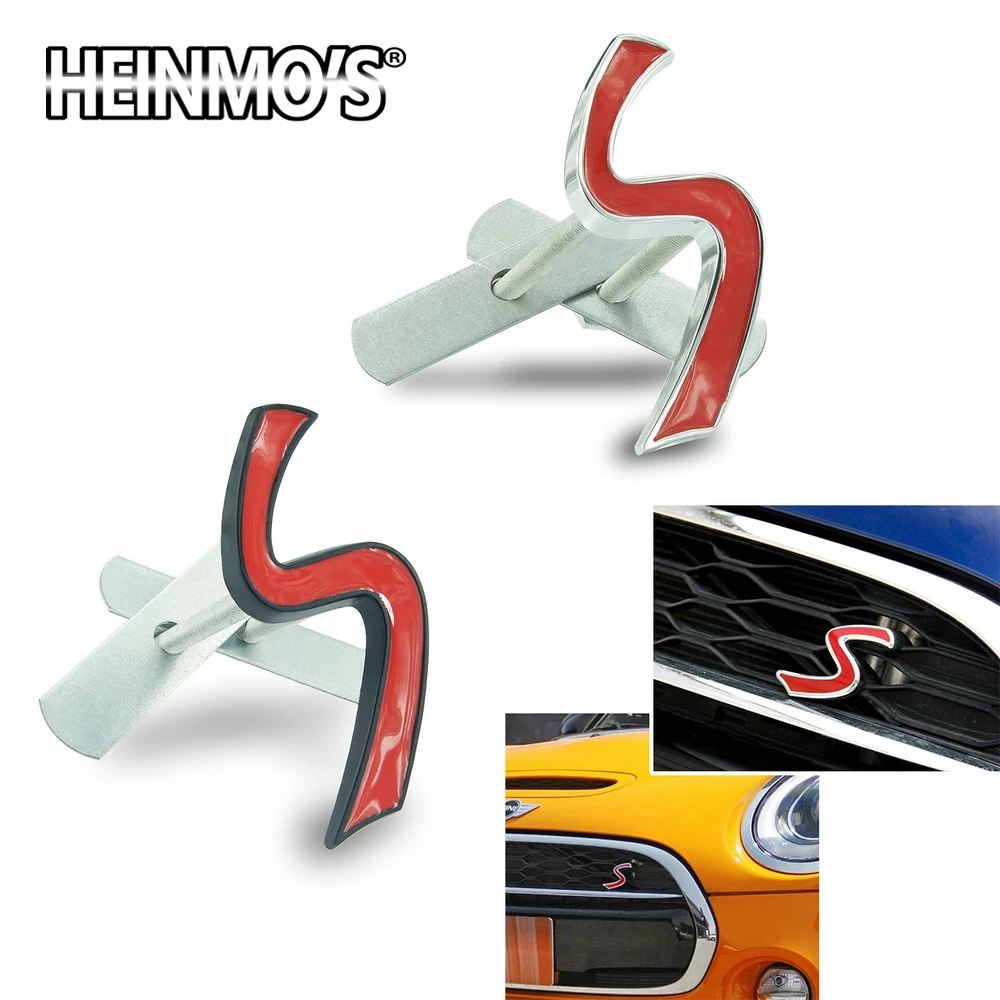 Наклейка с эмблемой передней решетки для Mini Cooper F54 F55 F56 F57 F60 наклейка на гриль R55 R56