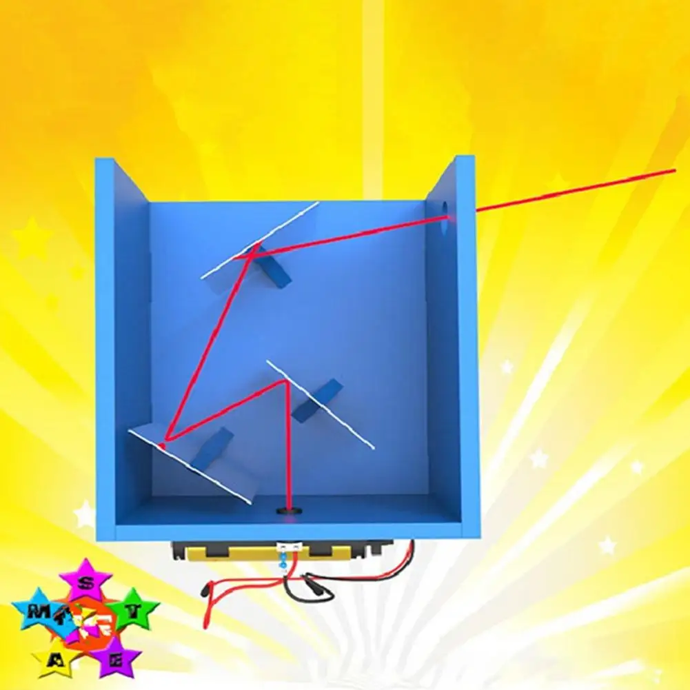 

Light Reflect Toy Easy to Install DIY EVA Hand Made Reflection Experimental Mirror for Education