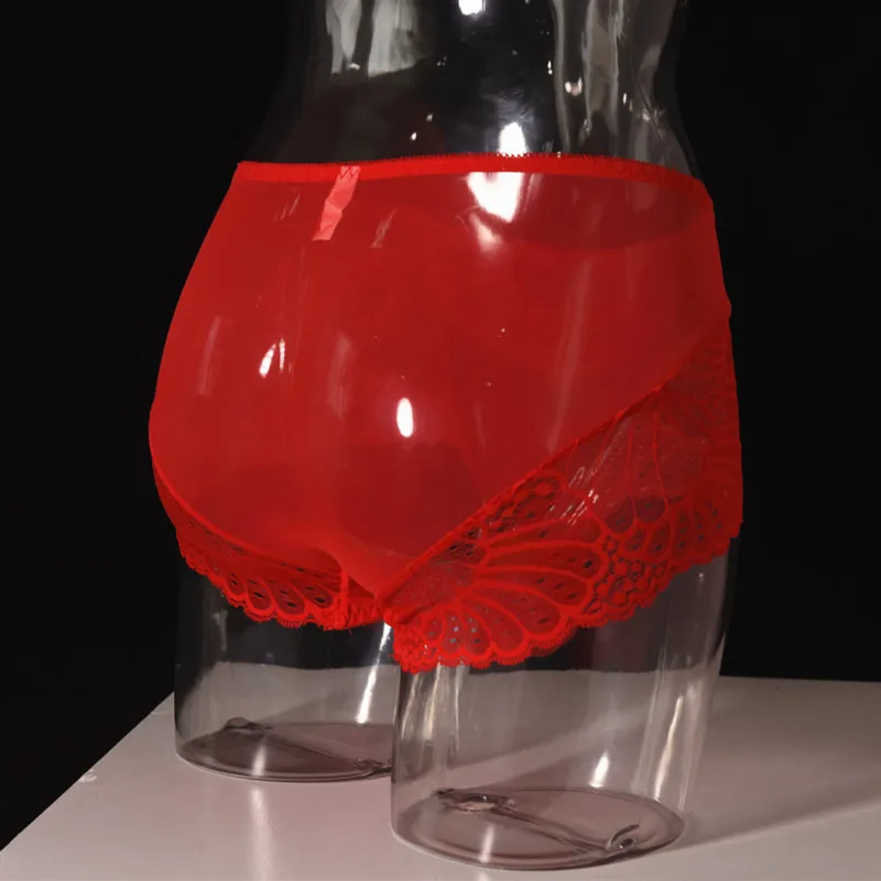 Кружевные Прозрачные сексуальные стринги мужские кружевные u-образные g-стринги