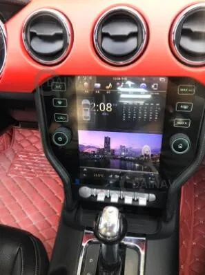 Автомагнитола с вертикальным экраном 1200*1600 2 Din Android для FORD mustang 2014-2021 Авторадио