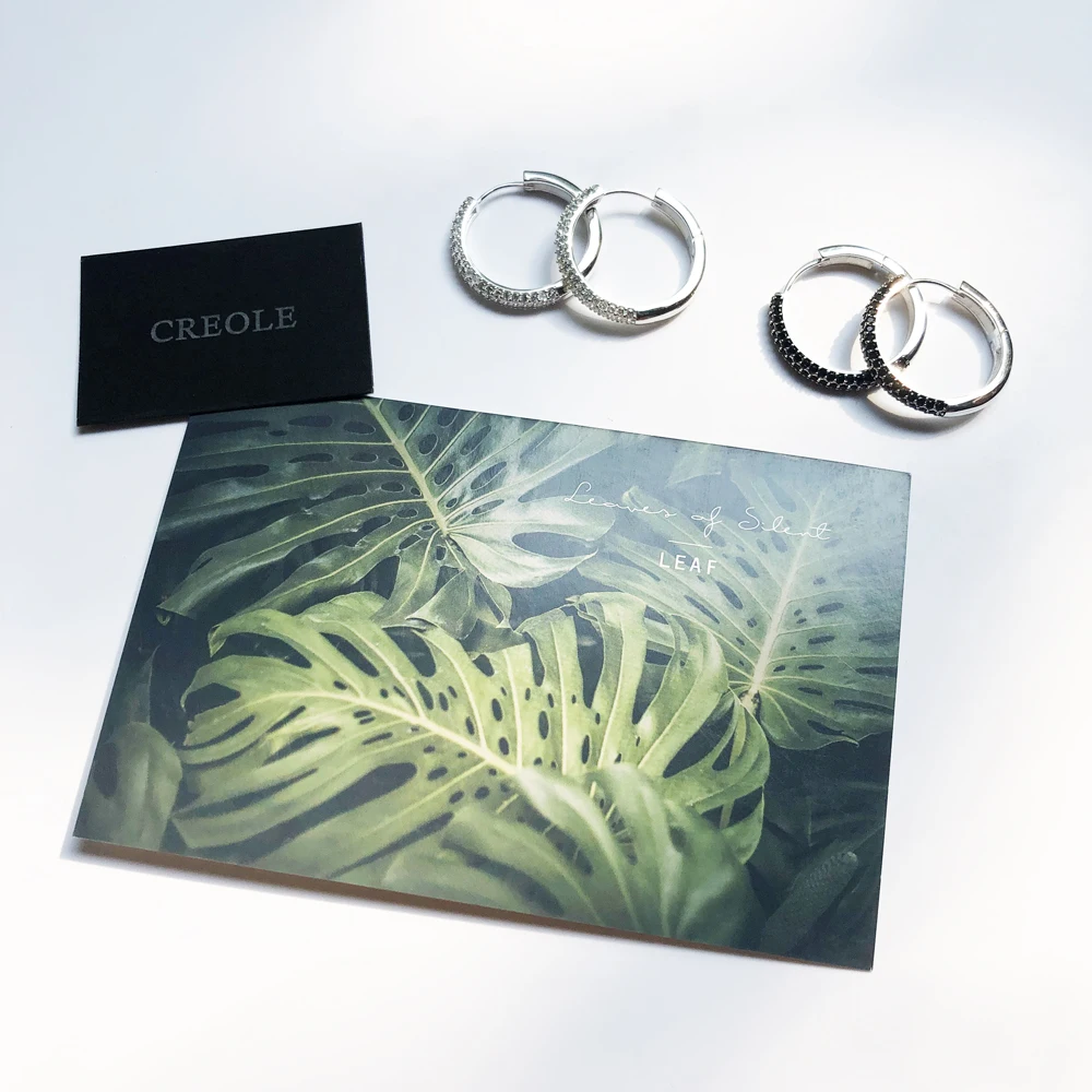 Серьги Обручи на петлях большие круглые серьги с кубическим цирконием 2019 модные