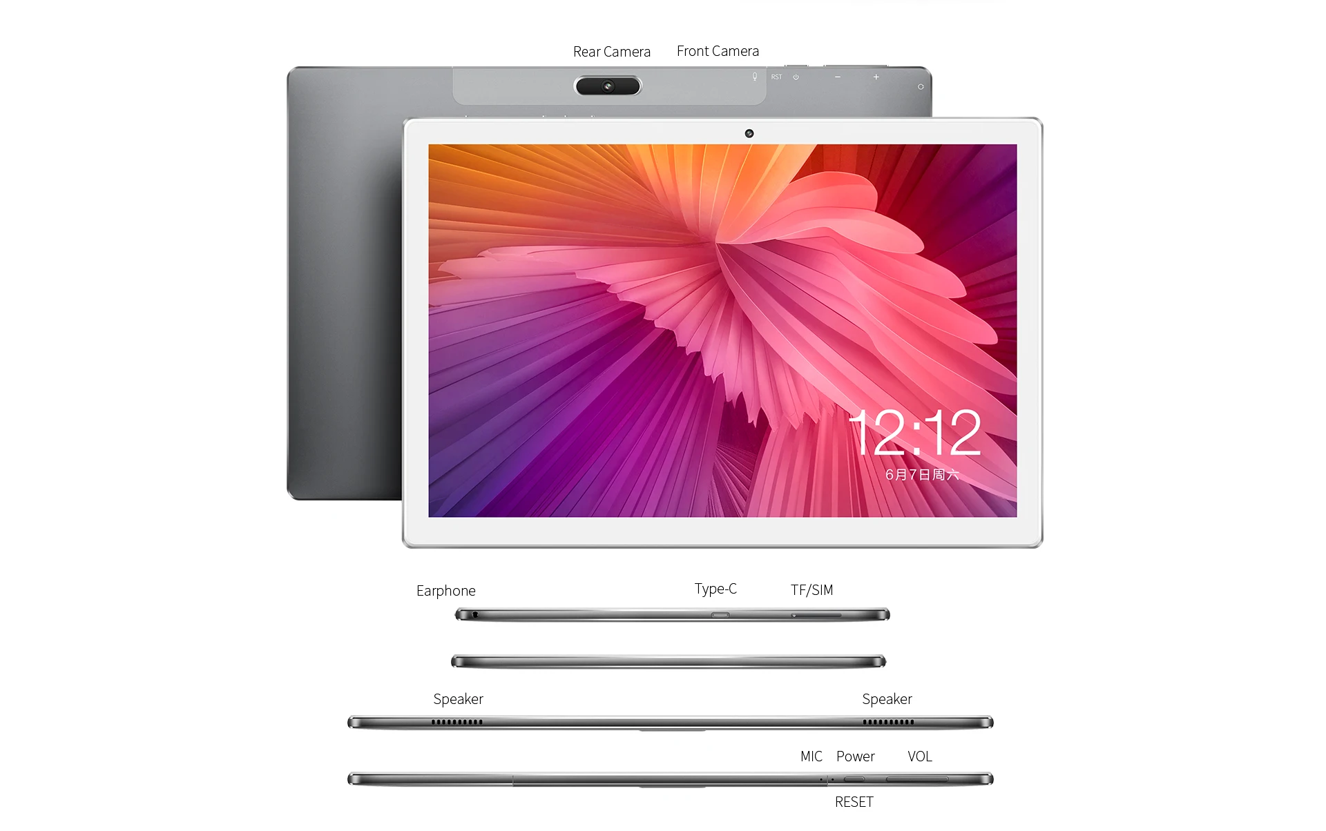 Teclast M30 10.1inch Deca Core Dual 4G Phone Tablets 2560 x 1600 2.5k 4GB RAM 128GB ROM MT6797 X27 GPS Android 8.0 Tablet PC