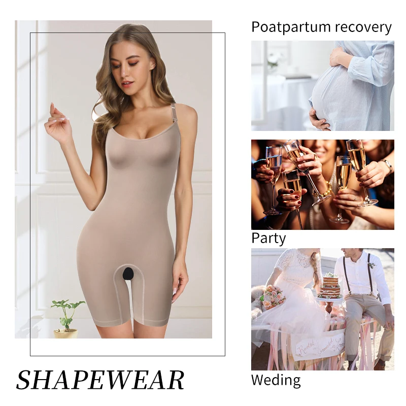 Женский корсет для коррекции фигуры бесшовный утягивающий подтяжки ягодиц|Боди|