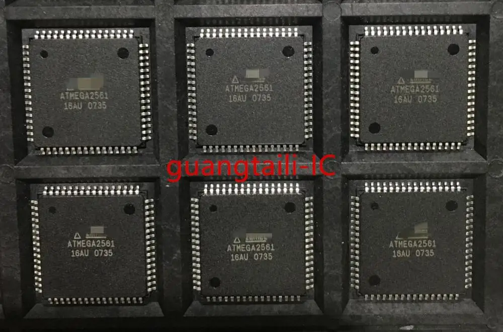 

Флэш-память ATMEGA2561 ATMEGA2561-16AU, 8 бит, QFP-64 КБ, 5 шт.
