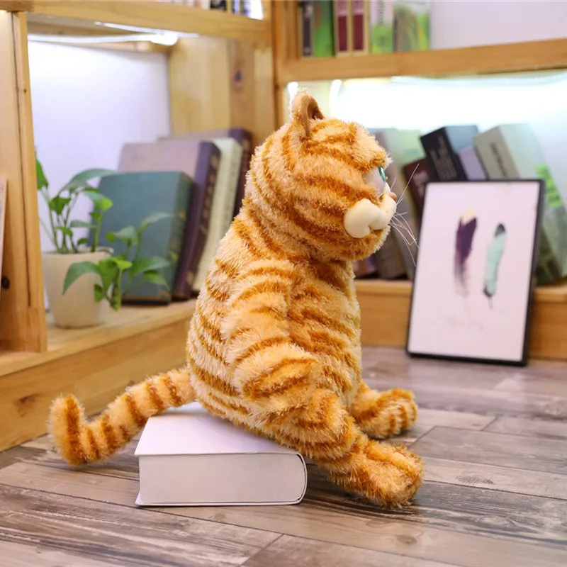 30 см/45 см желтый Толстый Кот Гарфилд плюшевые игрушки куклы Мягкие животных для