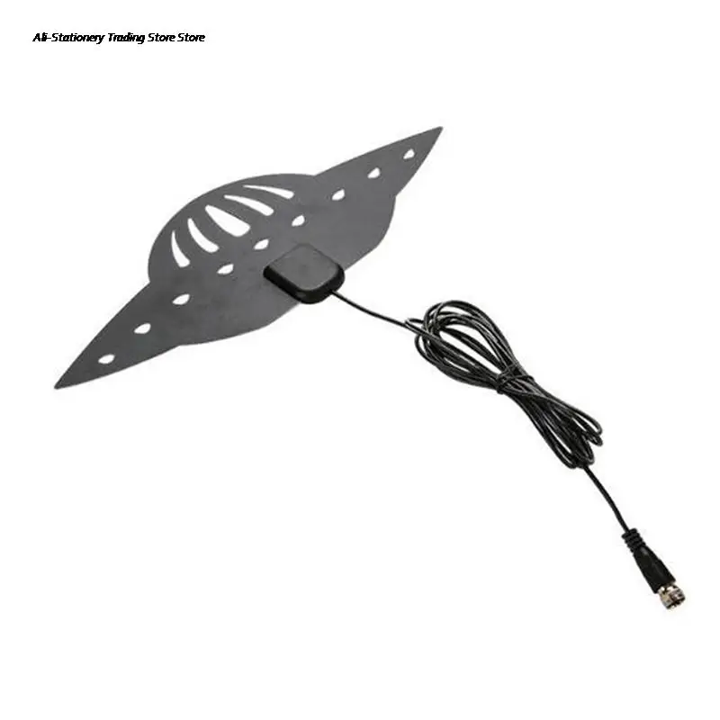 Антенна для ТВ усиленная 80 миль УКВ/УВЧ HD | Электроника