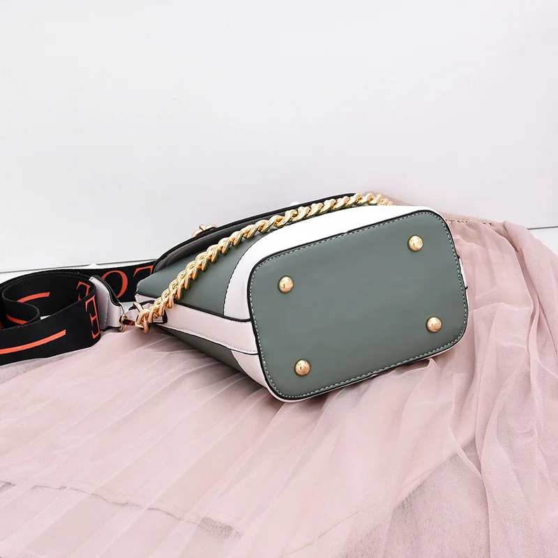 

2021 New Korean Fashion Women's Bag One Shoulder Straddle Handbags