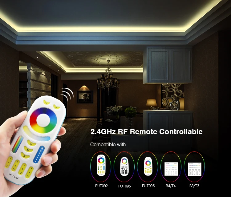 Mi boxer 2,4G RF беспроводной Одноцветный диммер CCT RGB RGBW RGB+ CCT FUT035 FUT036 FUT037 FUT038 FUT039 контроллер светодиодной ленты