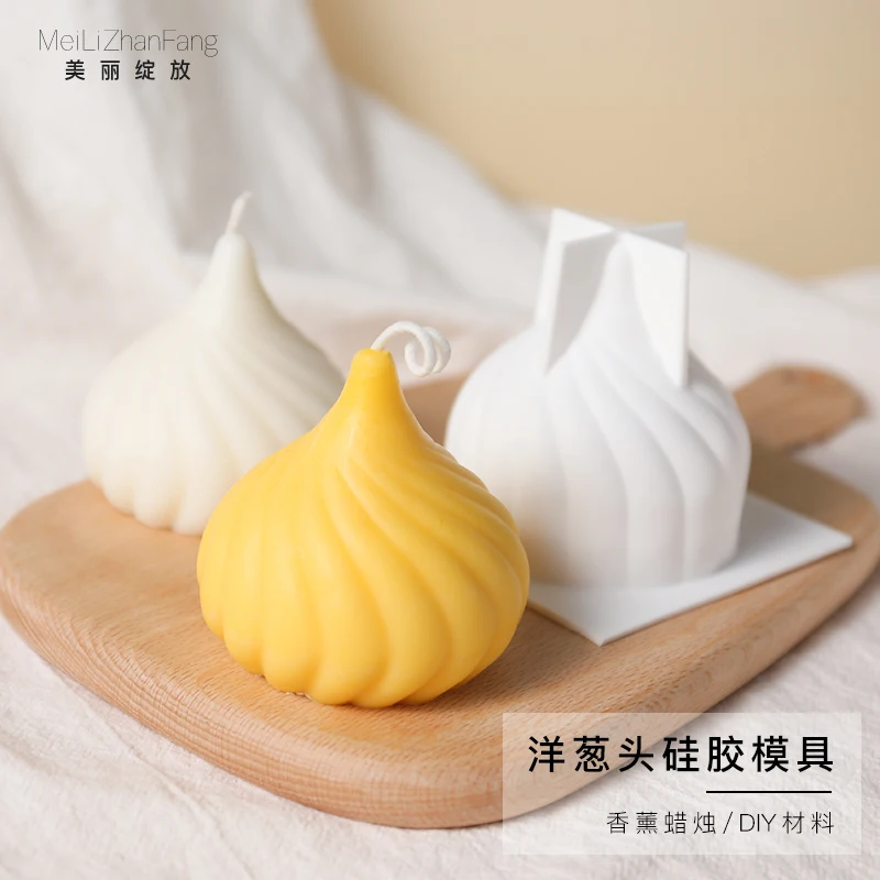 

3D Candle Mold Silicone Molds for DIY Handmade Craft Soy Wax Scented Candles Making Aromatherapy Plaster Mould