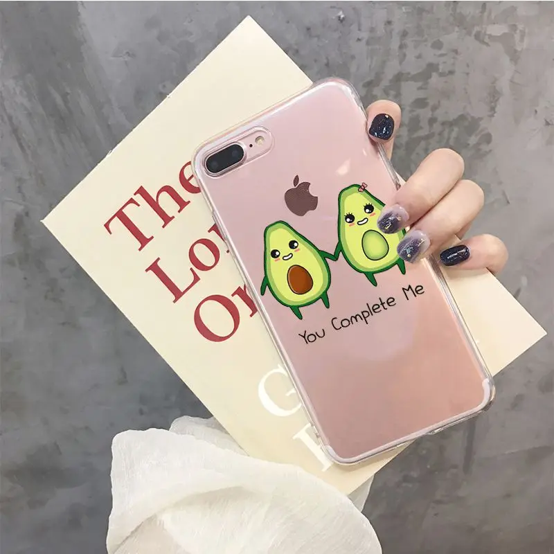 Babaite мультяшный милый чехол для телефона с авокадо DIY 11pro max для Apple iPhone X XS MAX 8 7 6 6S Plus 5 5S SE XR