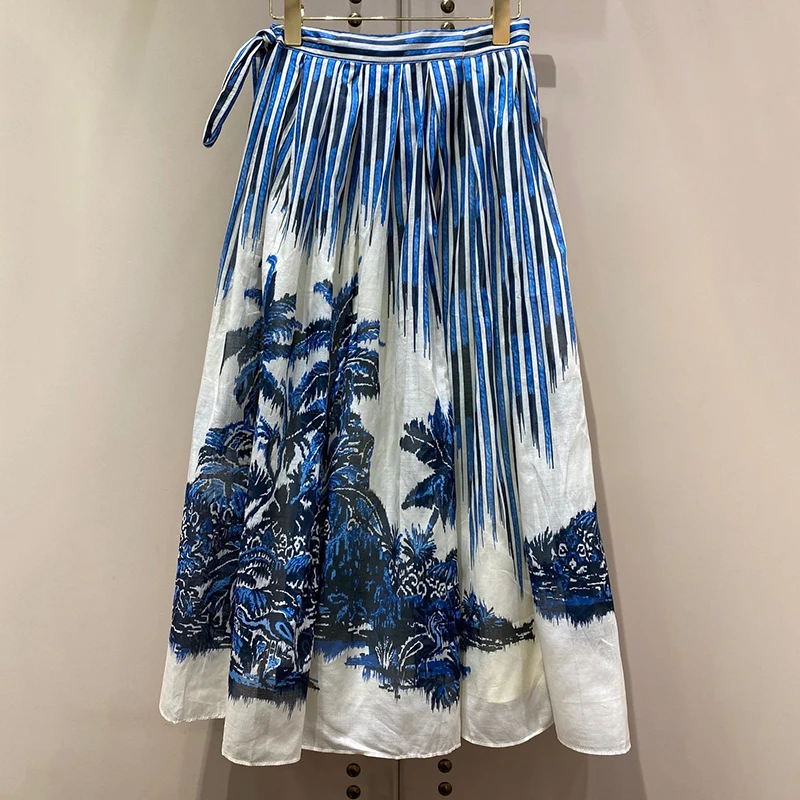 

Women Flower Skirts High Waist Skirt Fashion Chic Student Pleated Skirt Harajuku Ladies Girls Dance Skirts