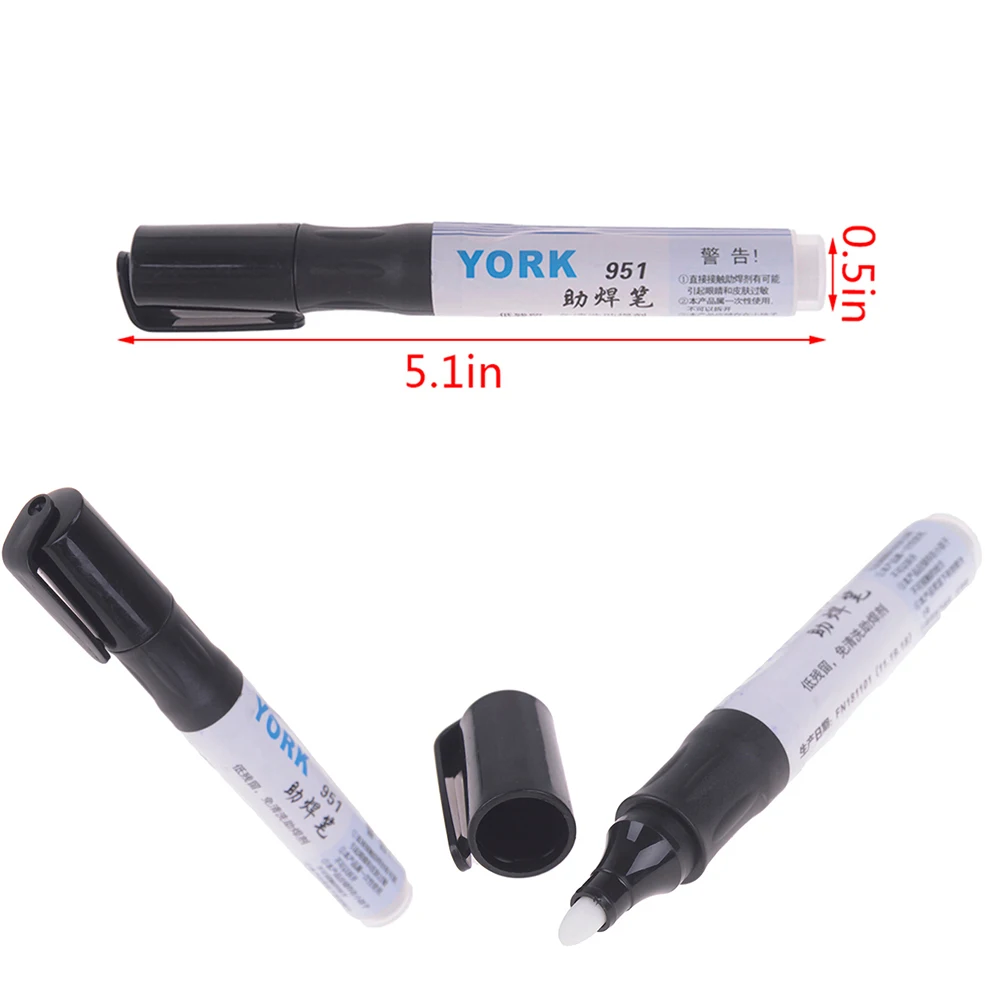 

Useful 14cm 951 Soldering Rosin Flux Pen Low-Solids Non-clean Solder for Solar Cell Panel