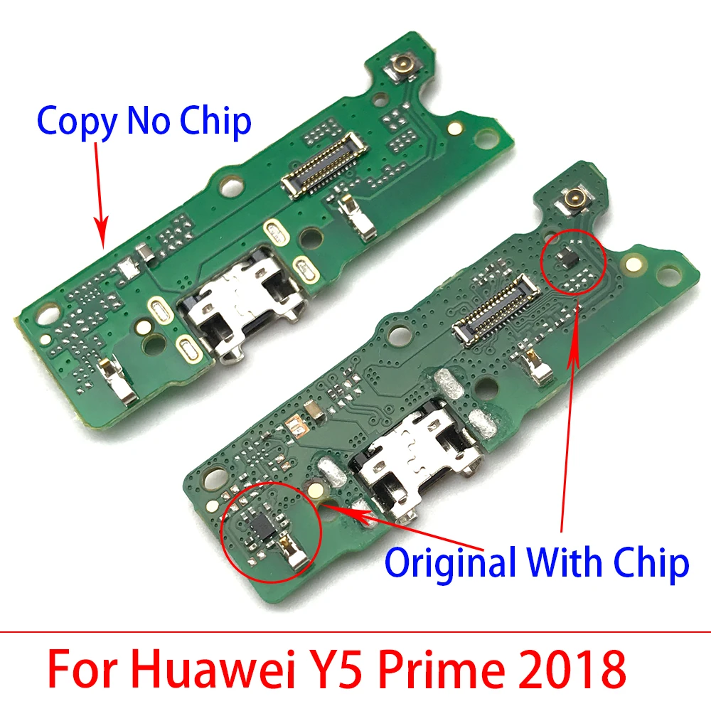 Для Huawei Y5 prime 2018 док разъем Micro USB зарядное устройство Порт гибкий кабель