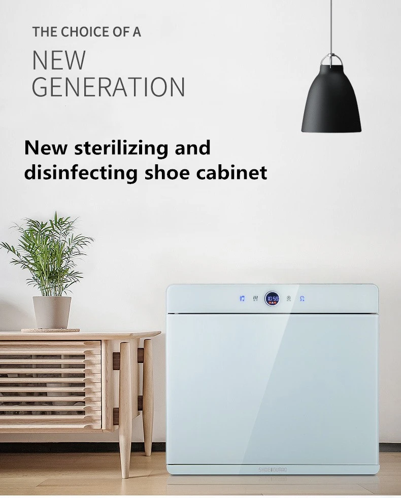 

Intelligent sterilizing shoe cabinet Internal circulation hot air, PTC high efficiency heating, moisture-proof and mildew proof
