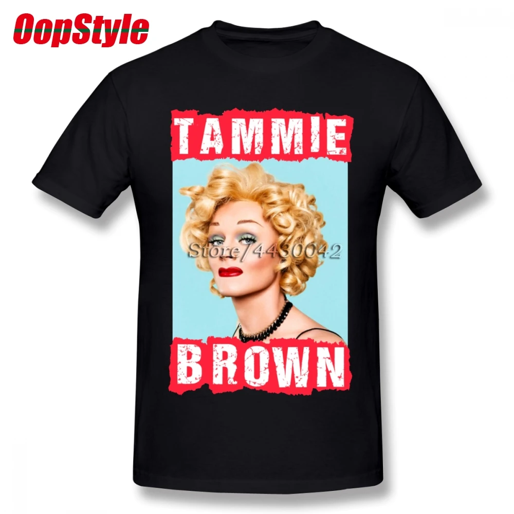 Rupual Drag Dance Tammie коричневая футболка для мужчин Прямая поставка Лето короткий рукав