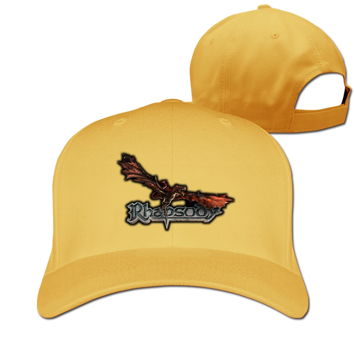 

Fashion wild washed baseball cap Rhapsody-Of-Fire hip hop hat adjustable men's women's sports and leisure caps snabpack hats