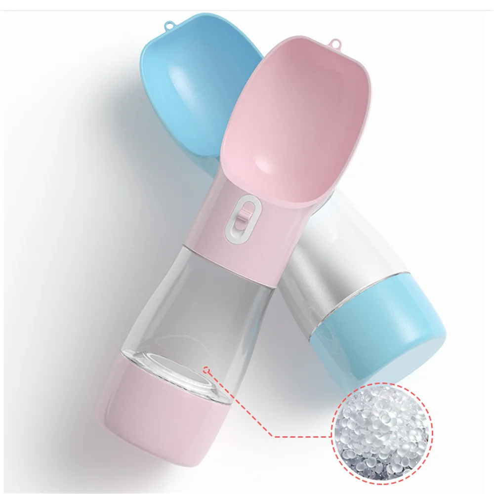 Portable Dog Water Bottle Pet Drinking Feeder Bowl Outdoor Travel Bowls Pets Dispenser | Дом и сад