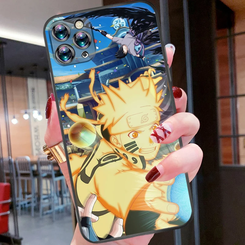 

Kakashi S-Sasuke N-Naruto Phone Case For iPhone 6 6S 7 8 Plus Personalised Cellphone Full Protection Waterproof Funda