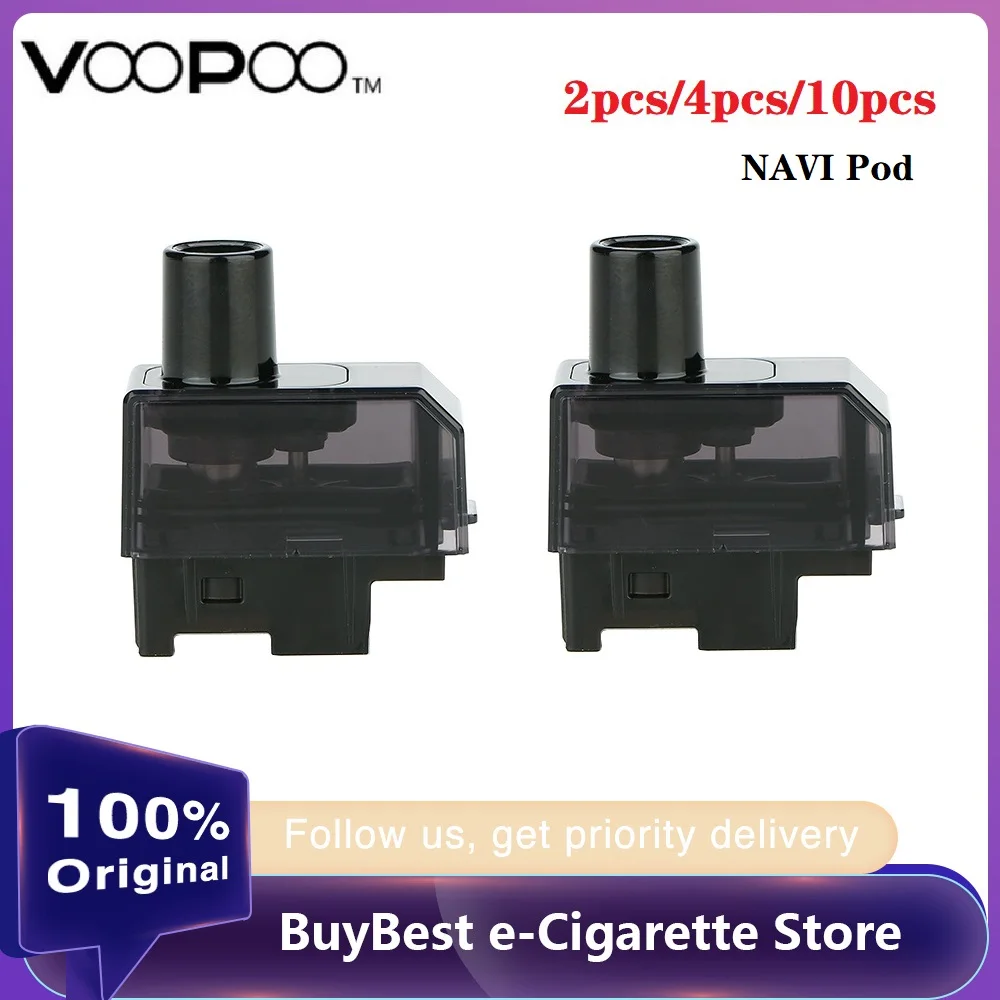 2 шт. 10 оригинальный VOOPOO NAVI сменный картридж мл/3 8 мл электронная сигарета Pod fit Voopoo
