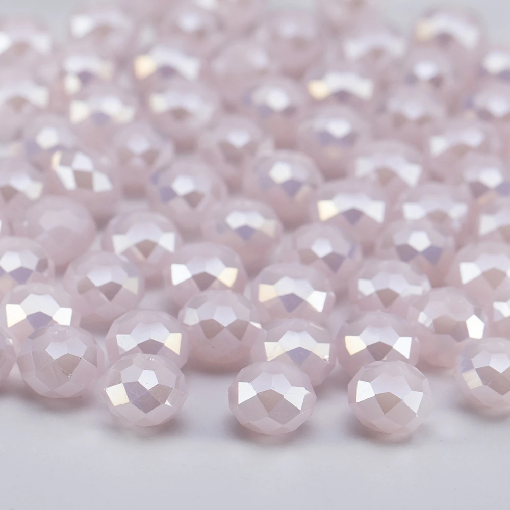 4 6 8 мм бусины Австрийские круглые бусинки Rondelle хрустальные для браслет &quotсделай