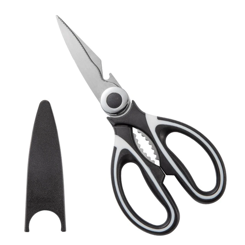 

Kitchen Shears Scissors Heavy Duty Meat Scissors Multipurpose Stainless Steel Sharp Utility Food Scissors for Chicken, Fish