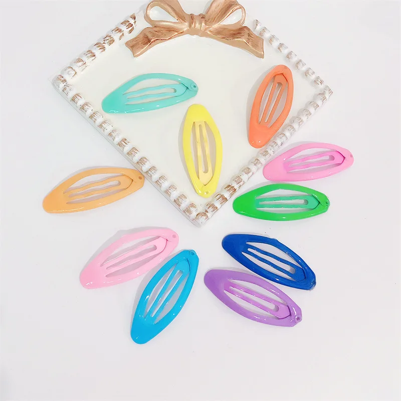 

Красочные заколки MISANANRYNE Bb карамельных цветов, милые геометрические заколки для волос, украшение для волос для женщин и девочек, заколка-Пря...