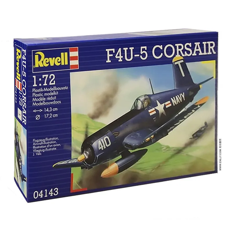 

REVELL Assemble Model Airplane model 1/72 U.S Fighter Series F4U-5/P-47M/F4U-4/ F/A-18C Hornet/ F-4J/UH-60A/T-6 G/P-51B Mustang