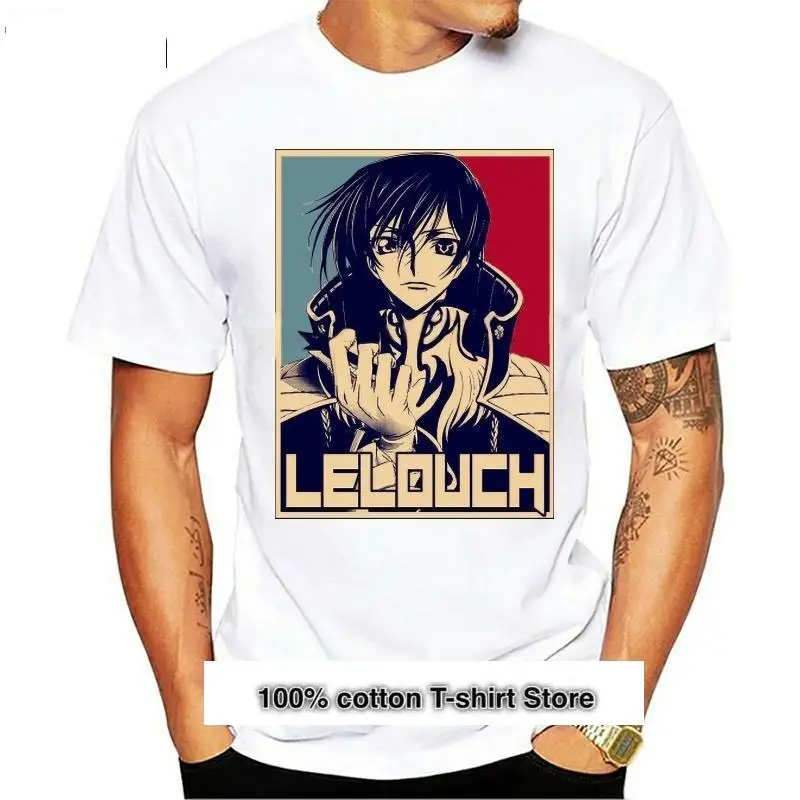 

Camiseta Lelouch Code Geass para hombre y mujer, ropa para mujer, top